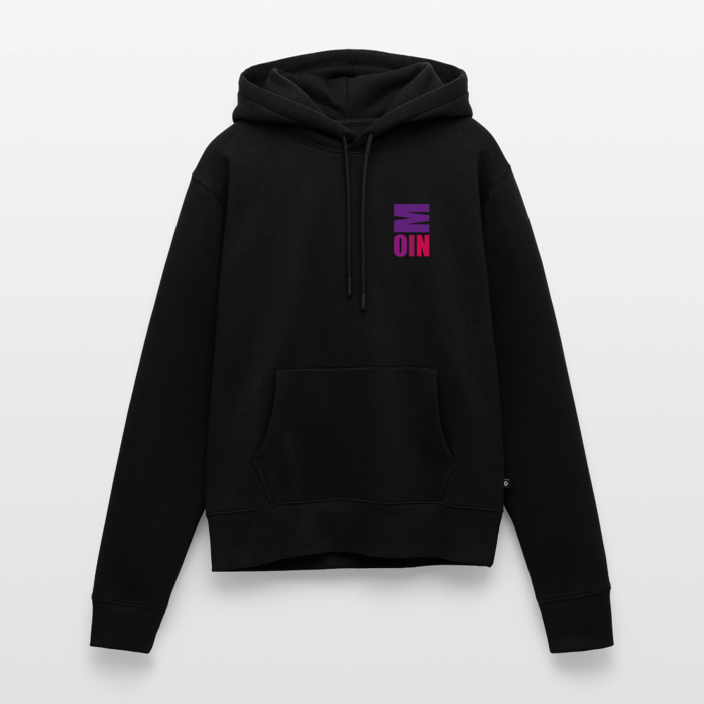 Frauen Premium Hoodie - Moin - Schwarz