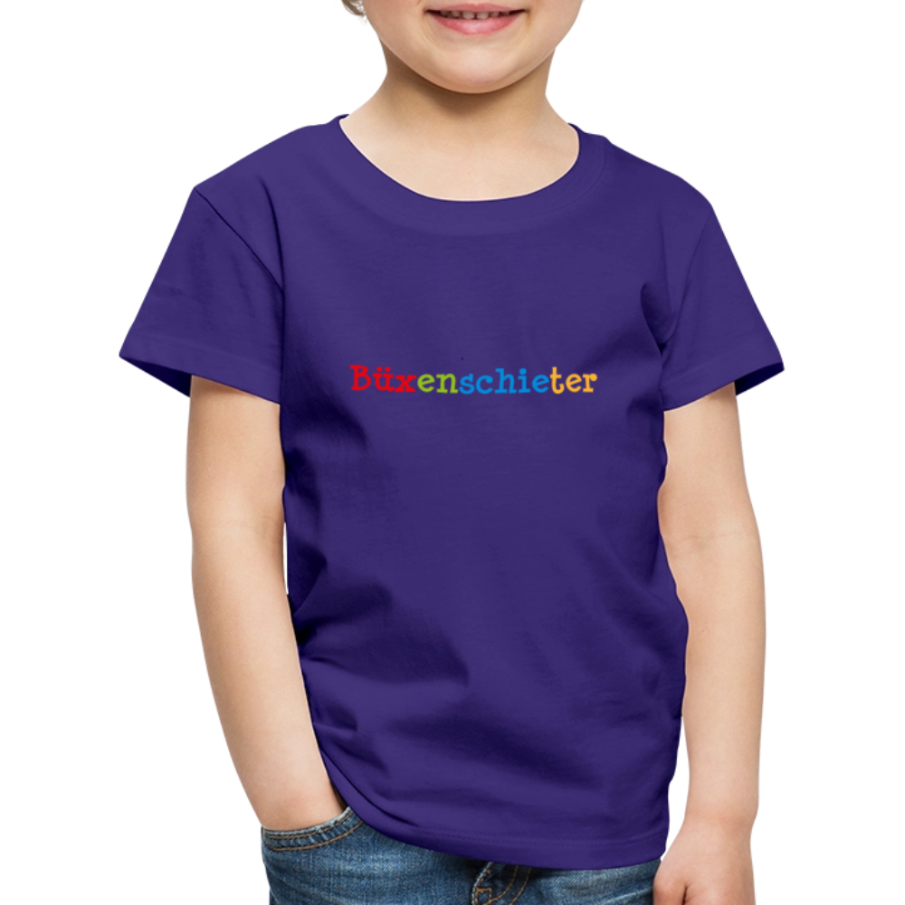 Kinder Premium T-Shirt - Büxenschieter - Lila