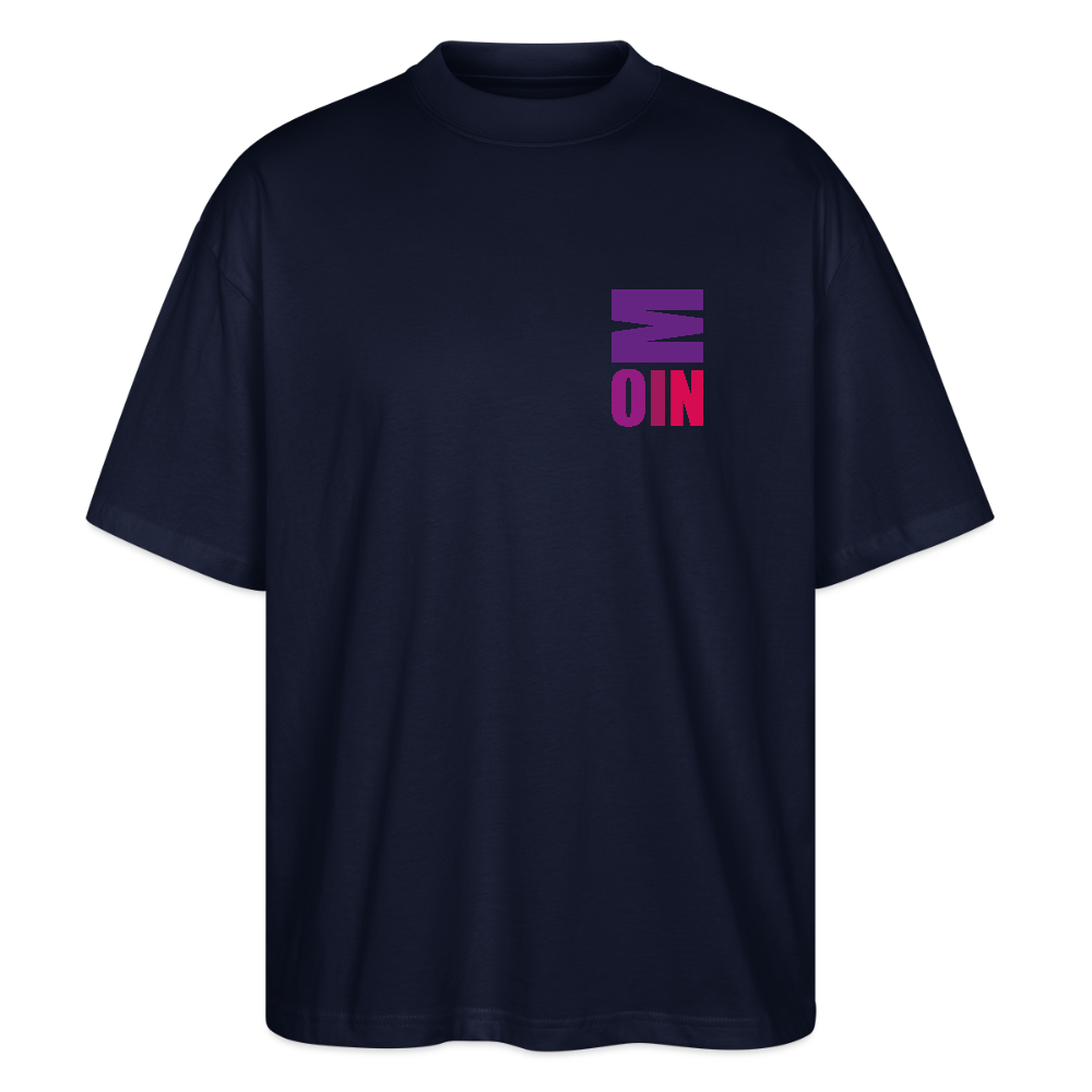Unisex Oversize Bio-T-Shirt - Moin - Navy
