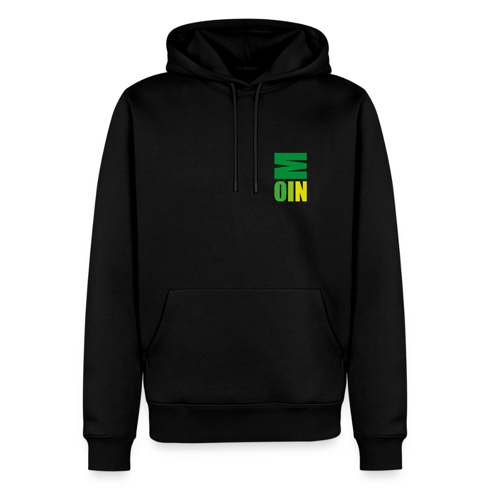 Herren Premium Hoodie - Moin - Schwarz