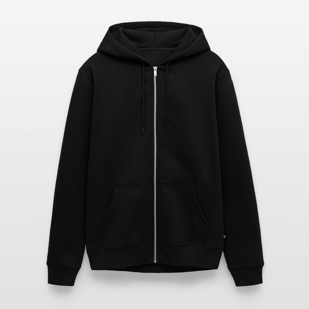 Herren Premium Kapuzenjacke - Ahoi doodles - Schwarz