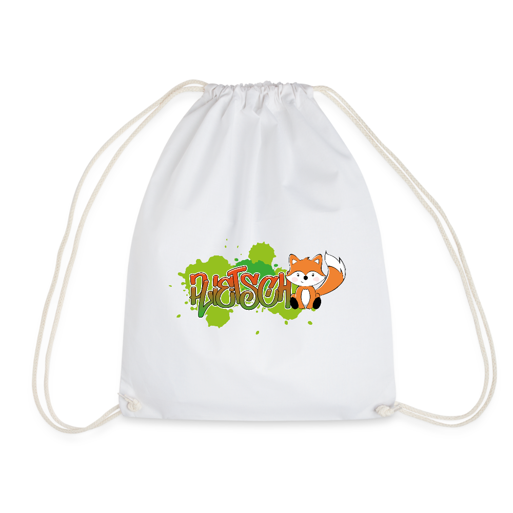 Turnbeutel - plietsch Voss - Weiß