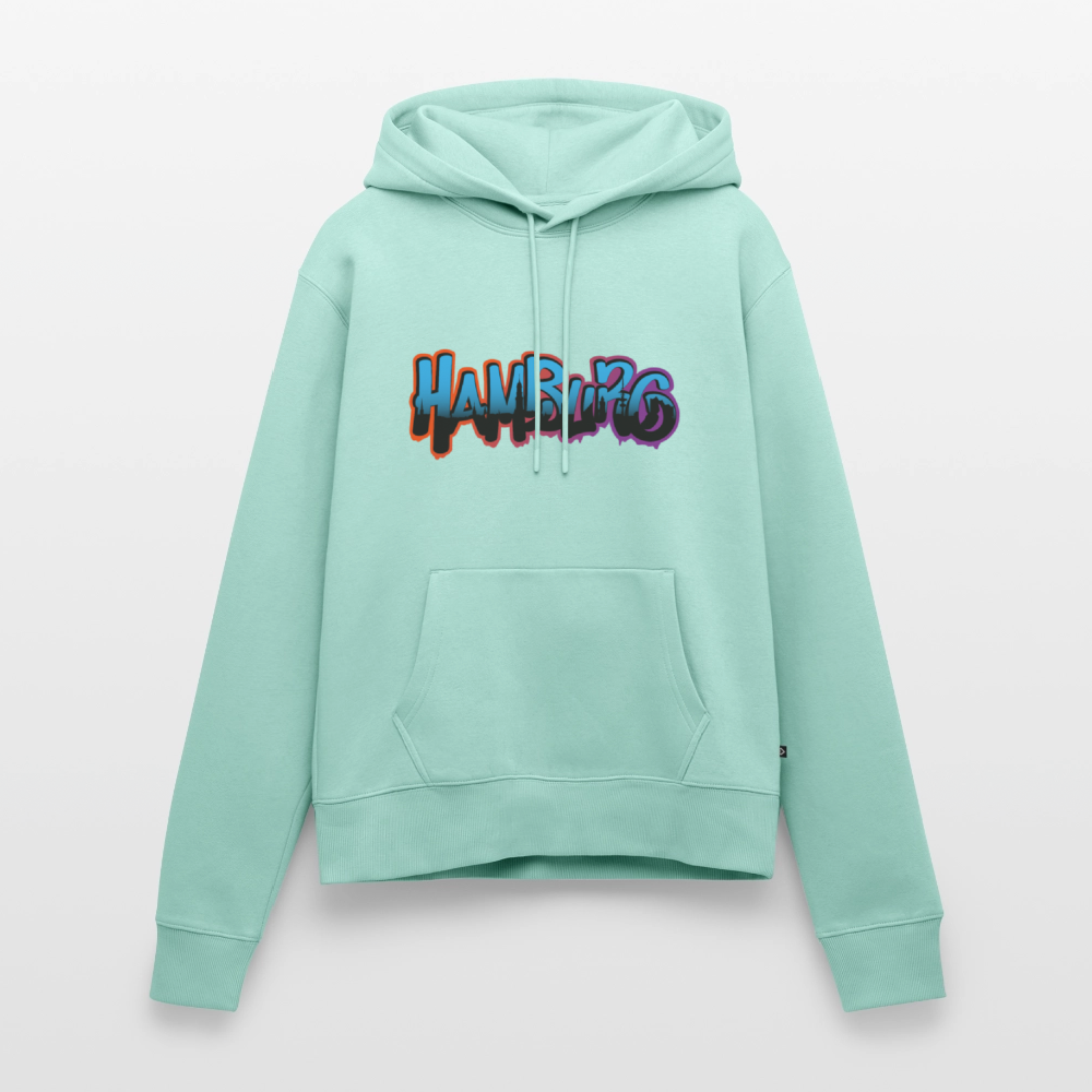 Damen Premium Hoodie - Hamburg - Mint