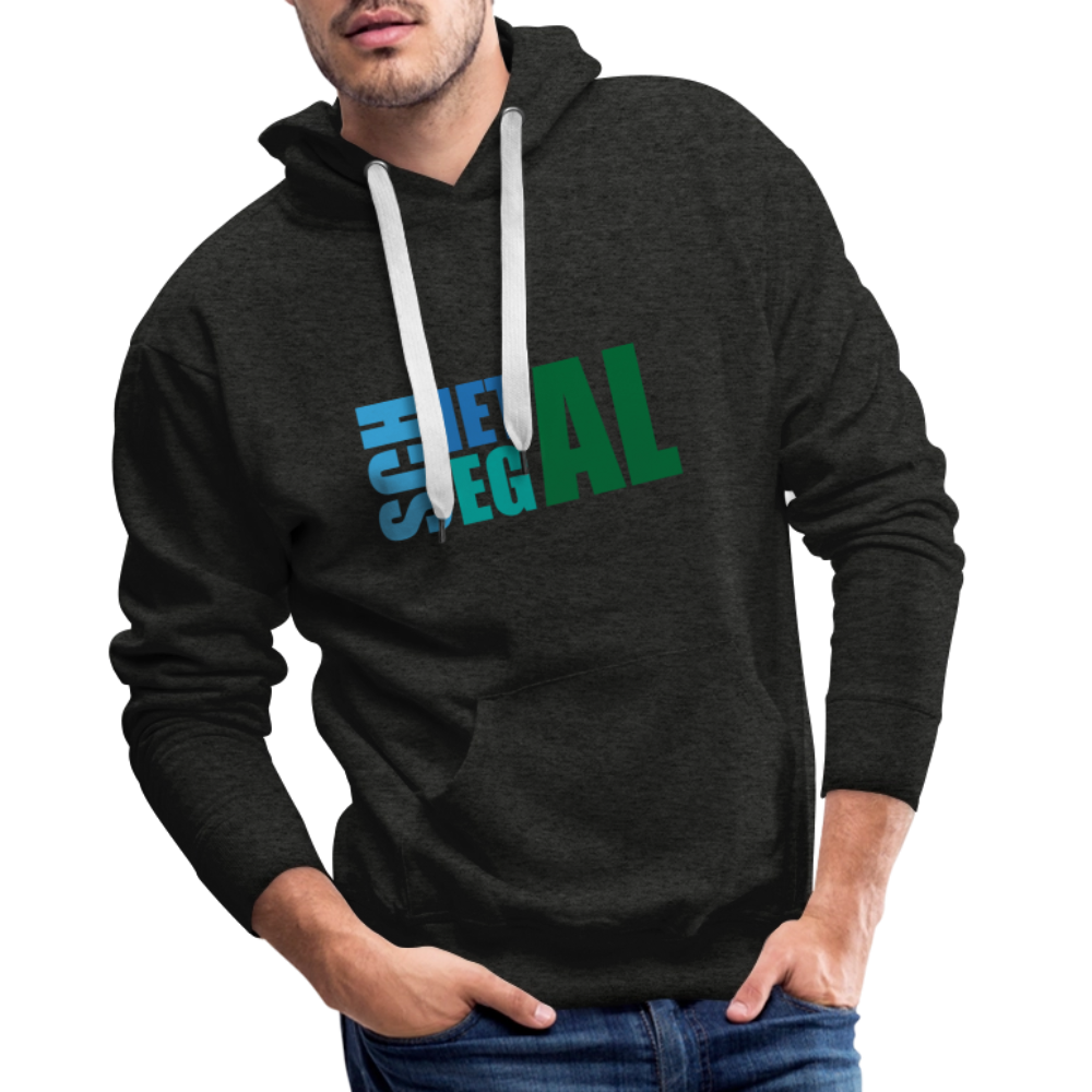 Männer Premium Hoodie - Schietegal - Anthrazit