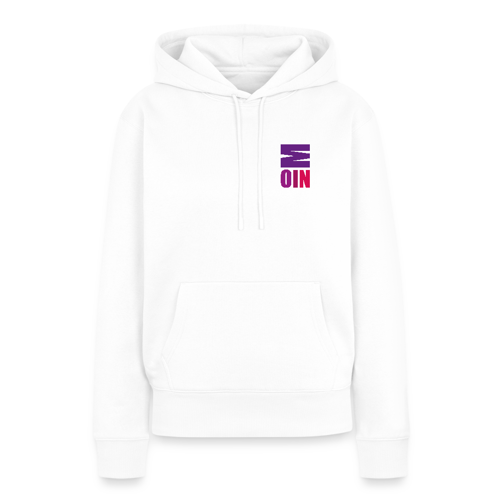 Frauen Premium Hoodie - Moin - Weiß