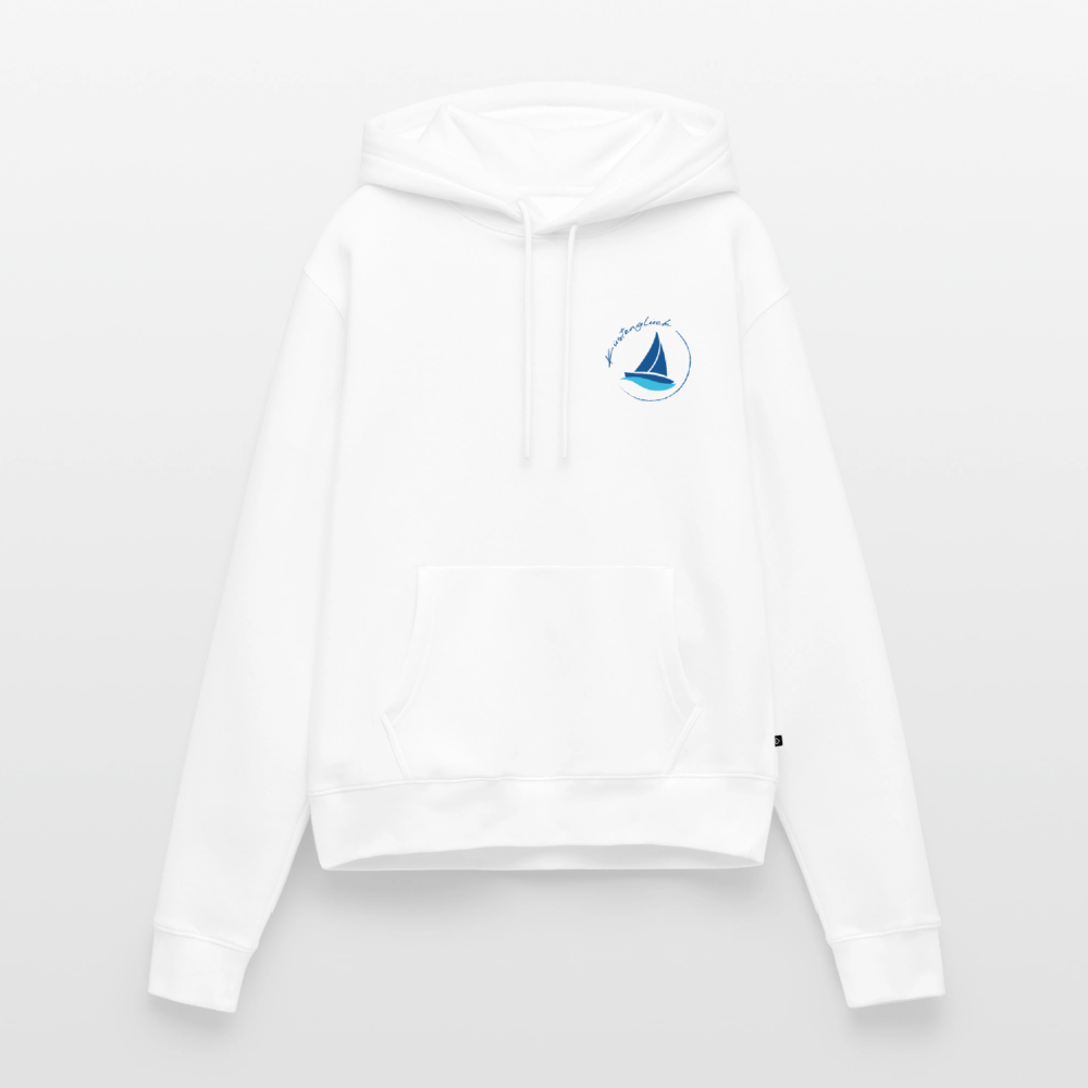 Frauen Premium Hoodie - Küstenglück - Weiß