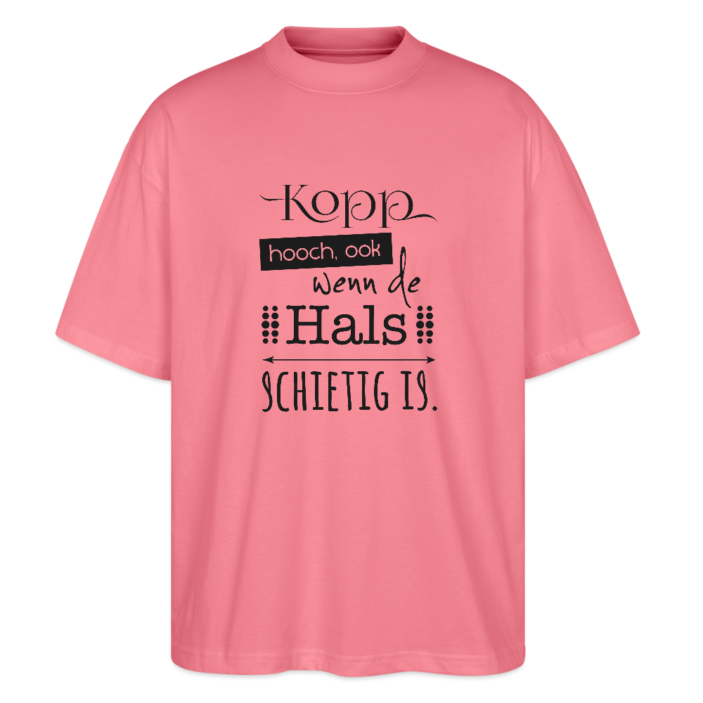 Unisex Oversize Bio-T-Shirt - Kopp hooch - Pink