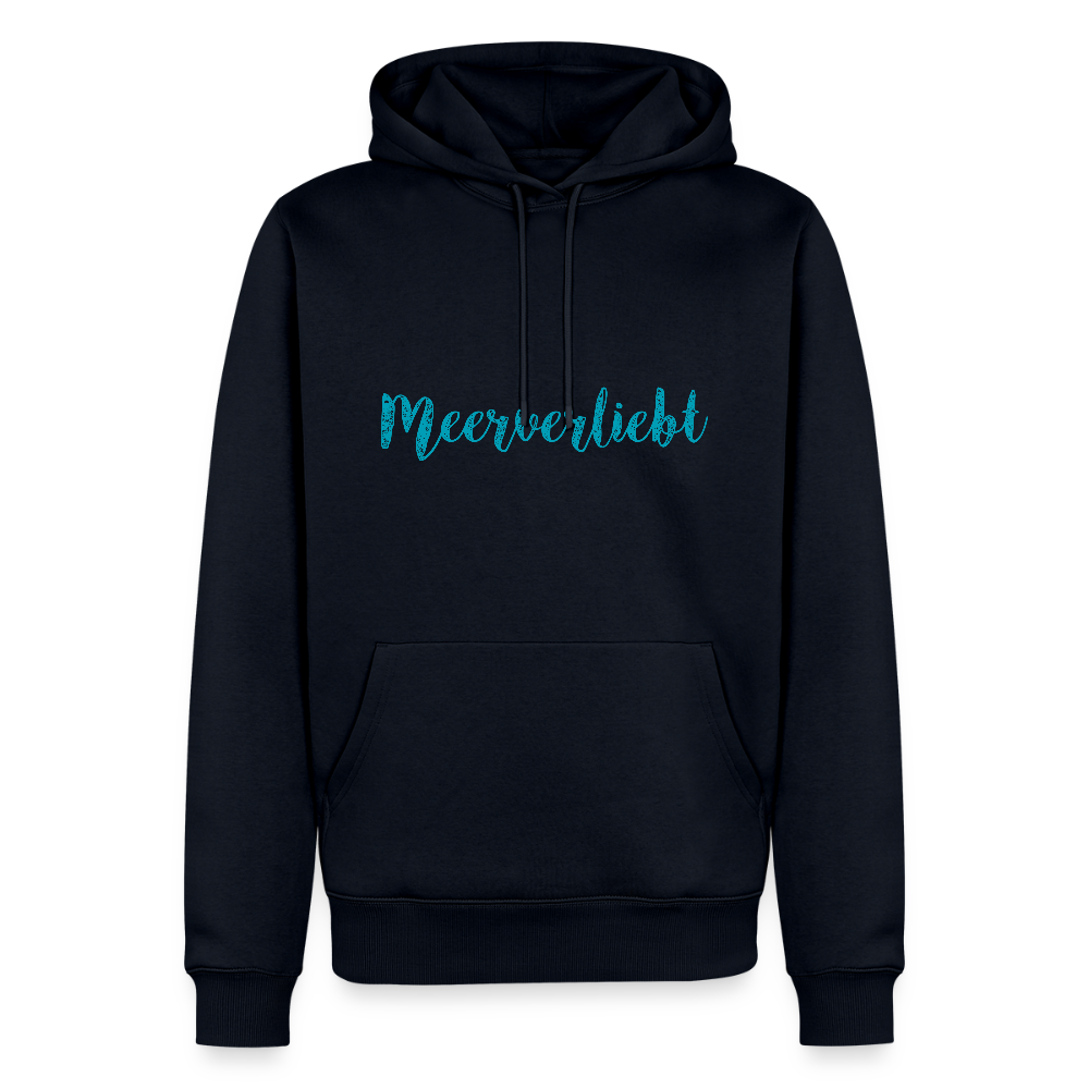 Herren Premium Hoodie - Meeverliebt - Navy
