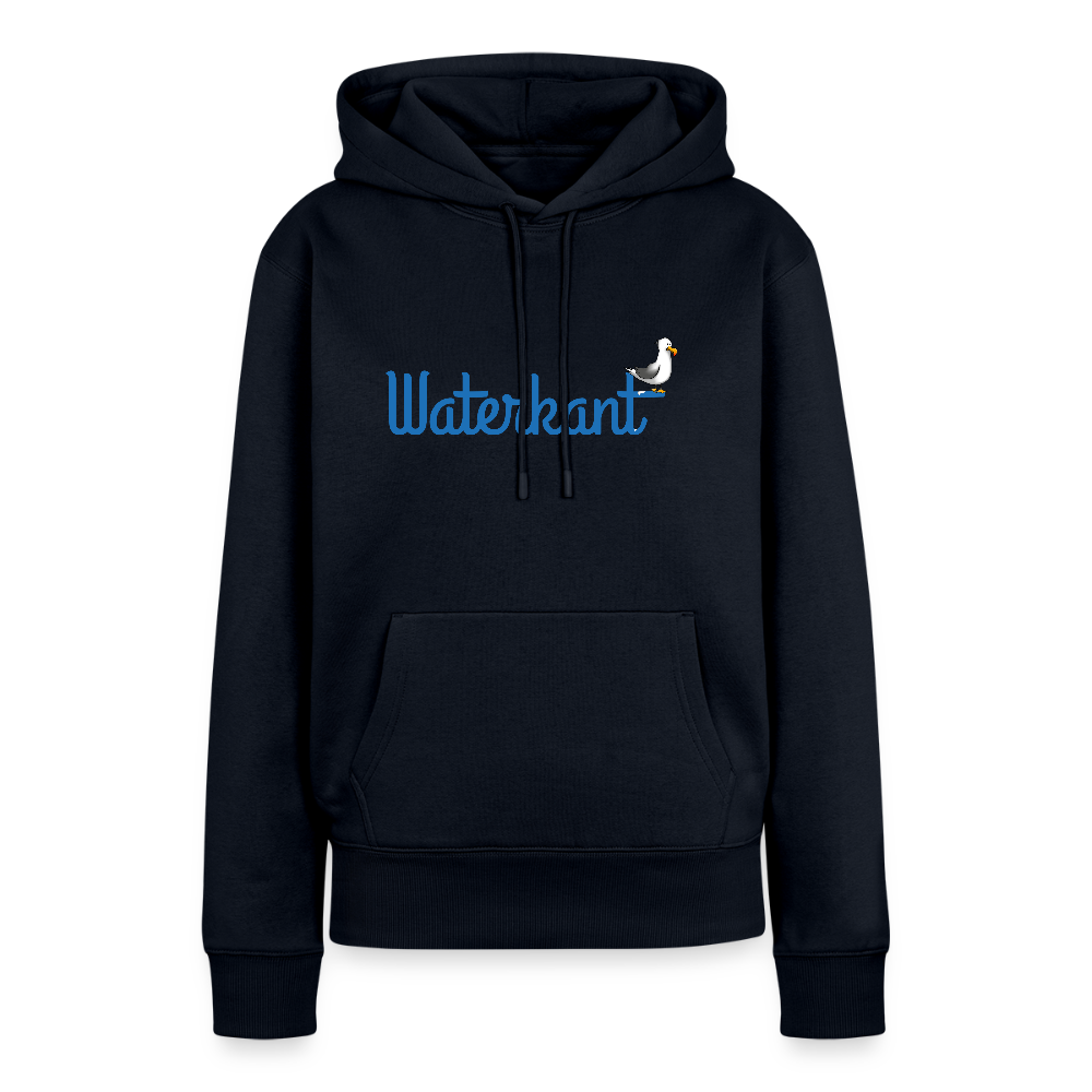 Damen Premium Hoodie - Waterkant - Navy
