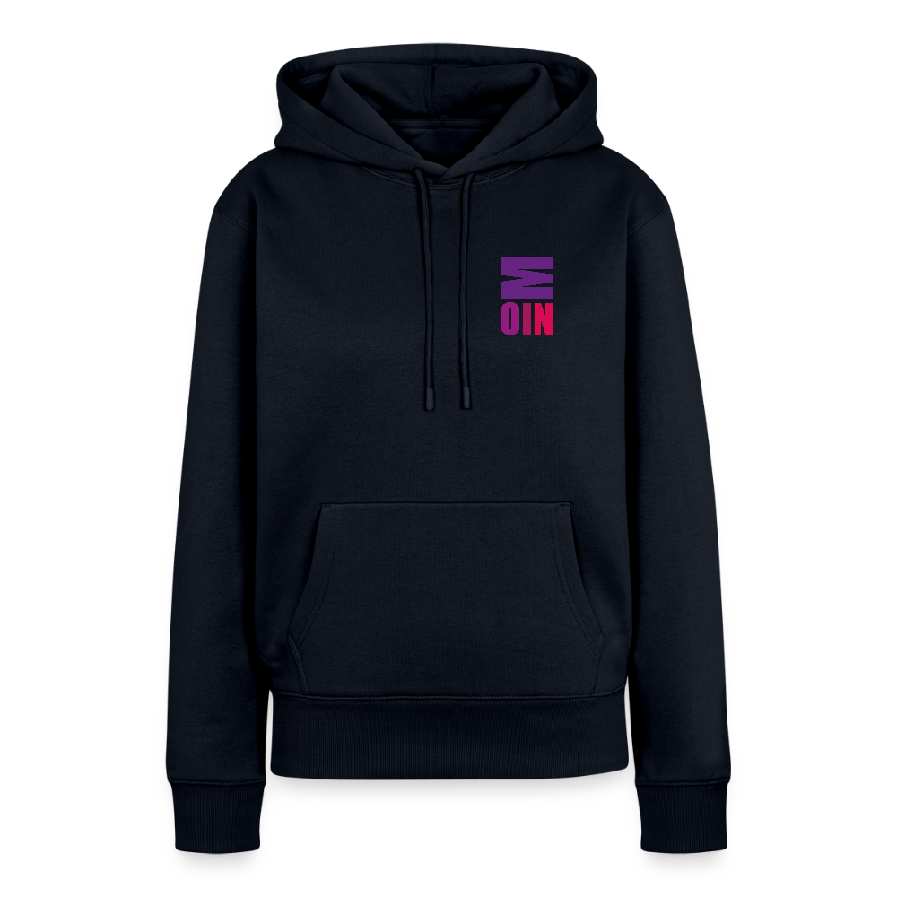 Frauen Premium Hoodie - Moin - Navy