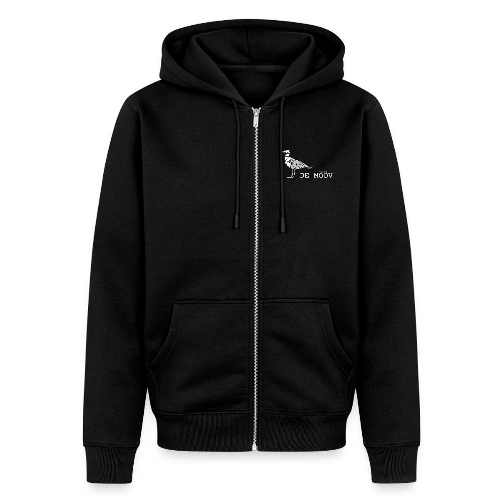 Herren Premium Kapuzenjacke - de Mööv (weiss) - Schwarz