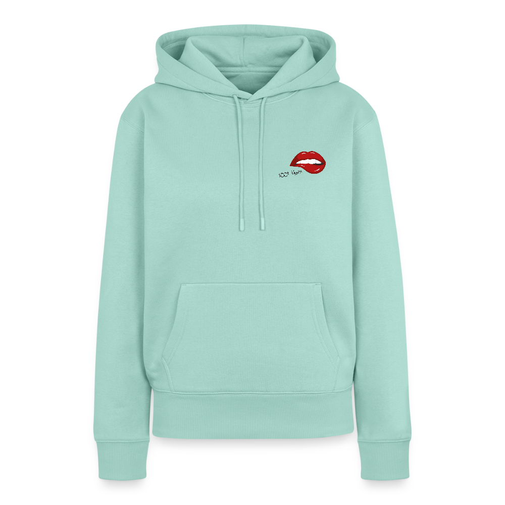 Damen Premium Hoodie - Sööt Lippen - Mint
