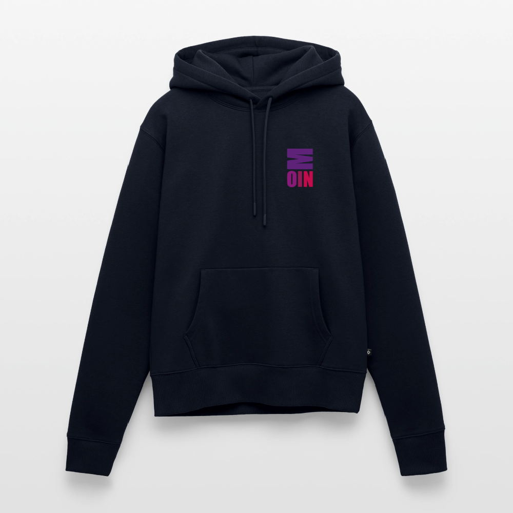 Frauen Premium Hoodie - Moin - Navy