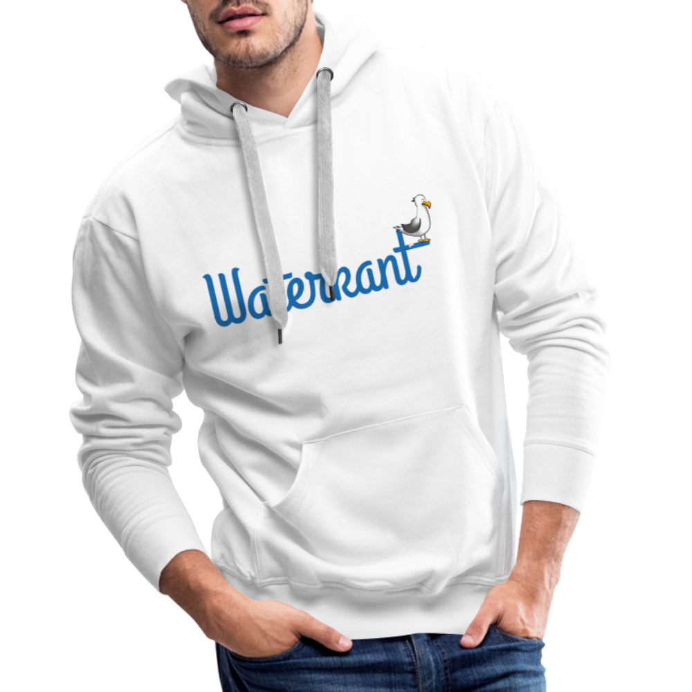 Männer Premium Hoodie - Waterkant - Weiß