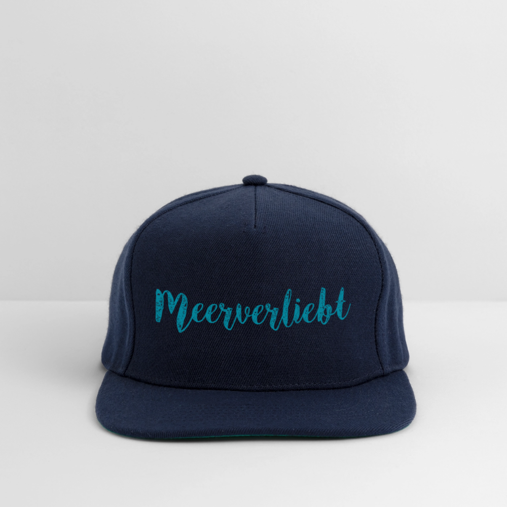 Snapback Cap - Meerverliebt - Navy/Navy