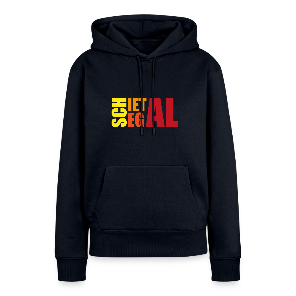 Frauen Premium Hoodie - Schietegal - Navy