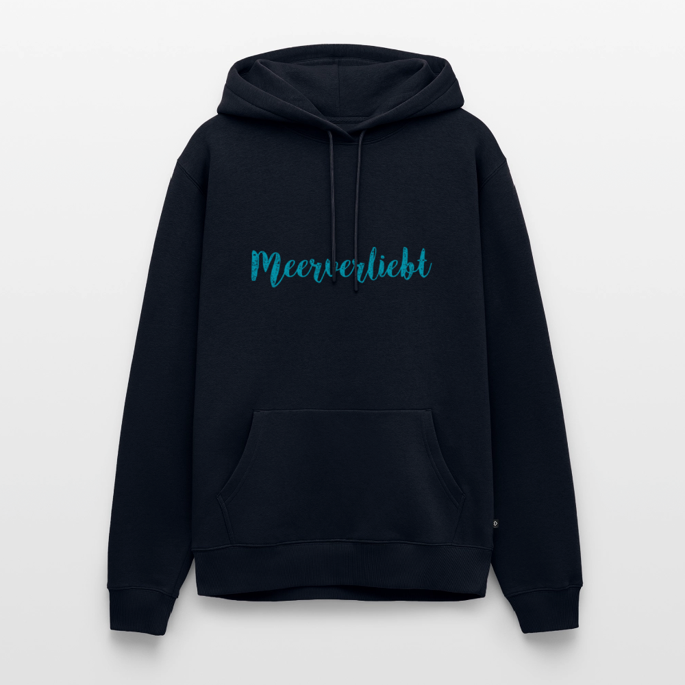 Herren Premium Hoodie - Meeverliebt - Navy
