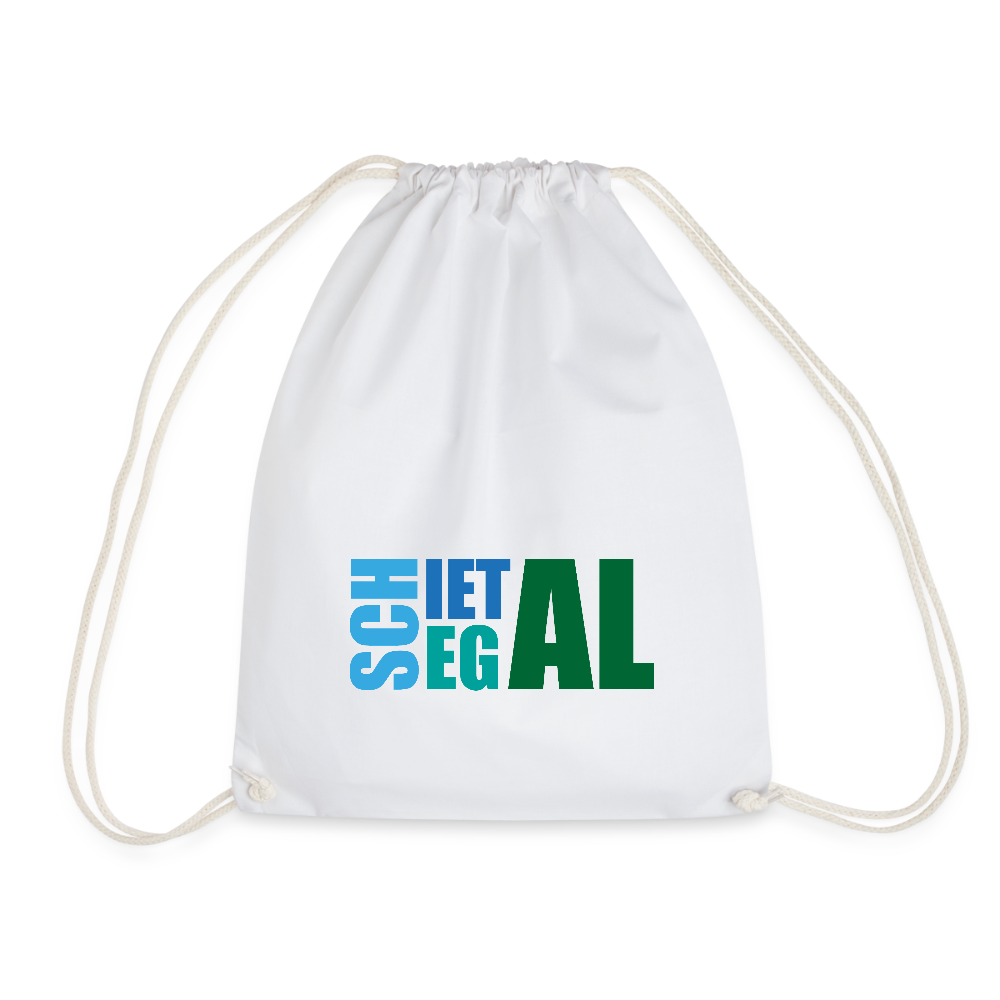 Turnbeutel - Schietegal Blau - Weiß