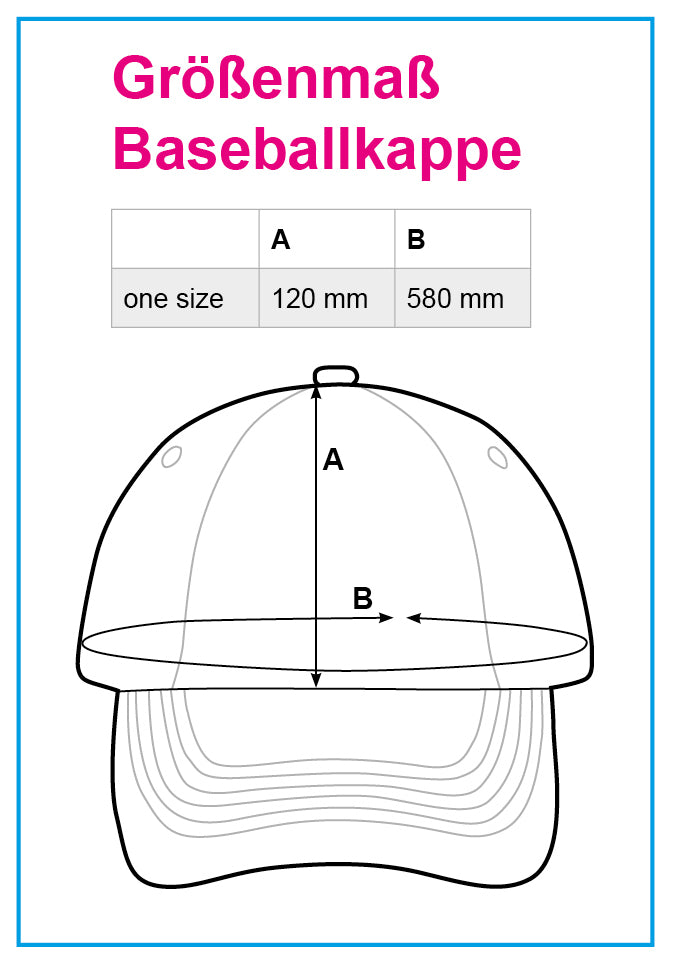 Baseballkappe - Nautik Doodles