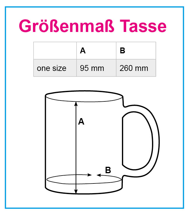 Tasse zweifarbig - I don't like it