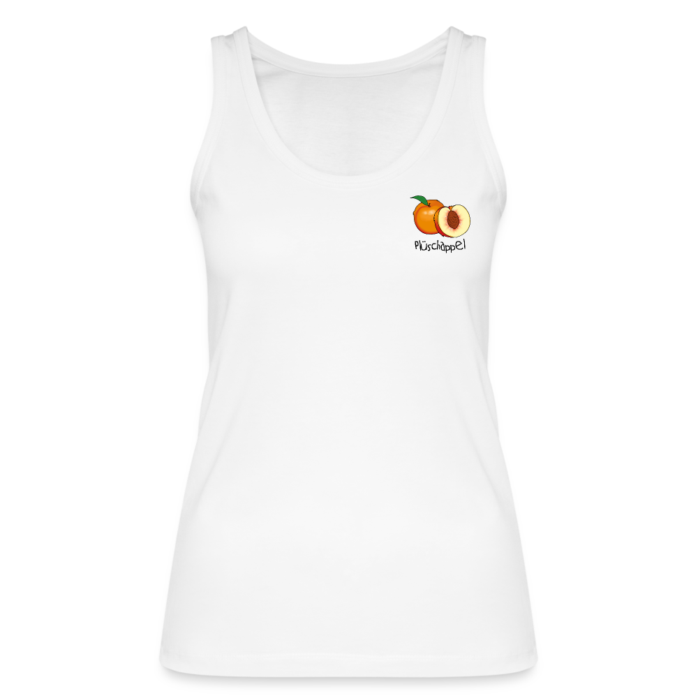 Frauen Bio Tank Top - Plüschappel - weiß