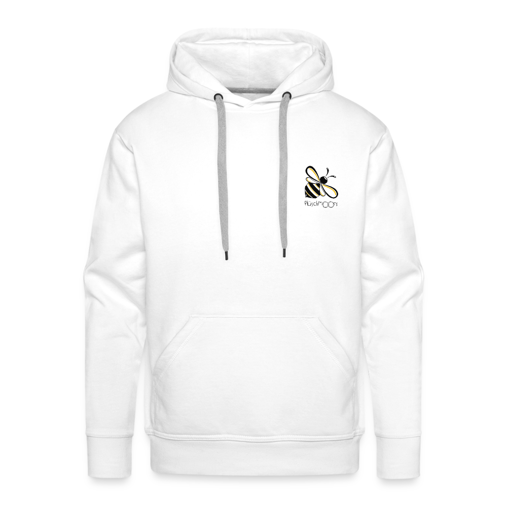 Männer Premium Hoodie - Plüschmoors - weiß