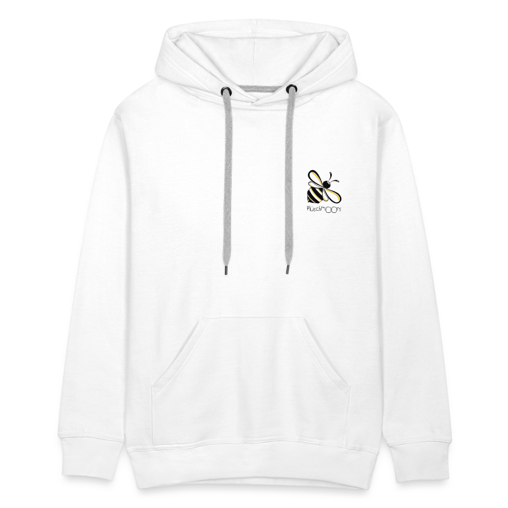 Männer Premium Hoodie - Plüschmoors - weiß