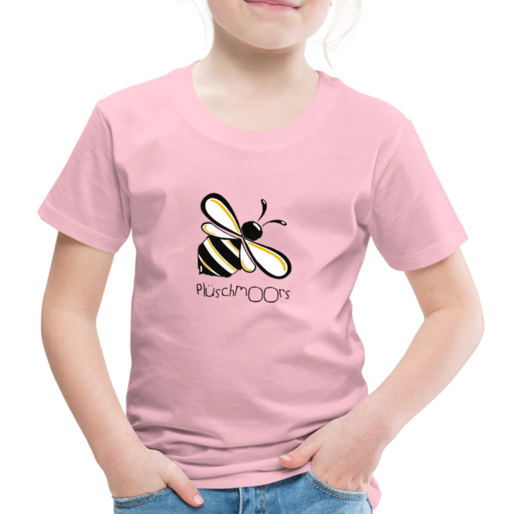 Kinder Premium T-Shirt - Plüschmoors - Hellrosa