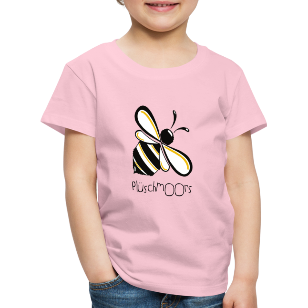 Kinder Premium T-Shirt - Plüschmoors - Hellrosa