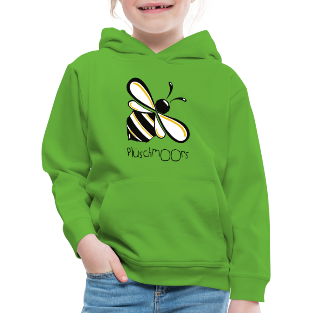 Kinder Premium Hoodie - Plüschmoors - Hellgrün