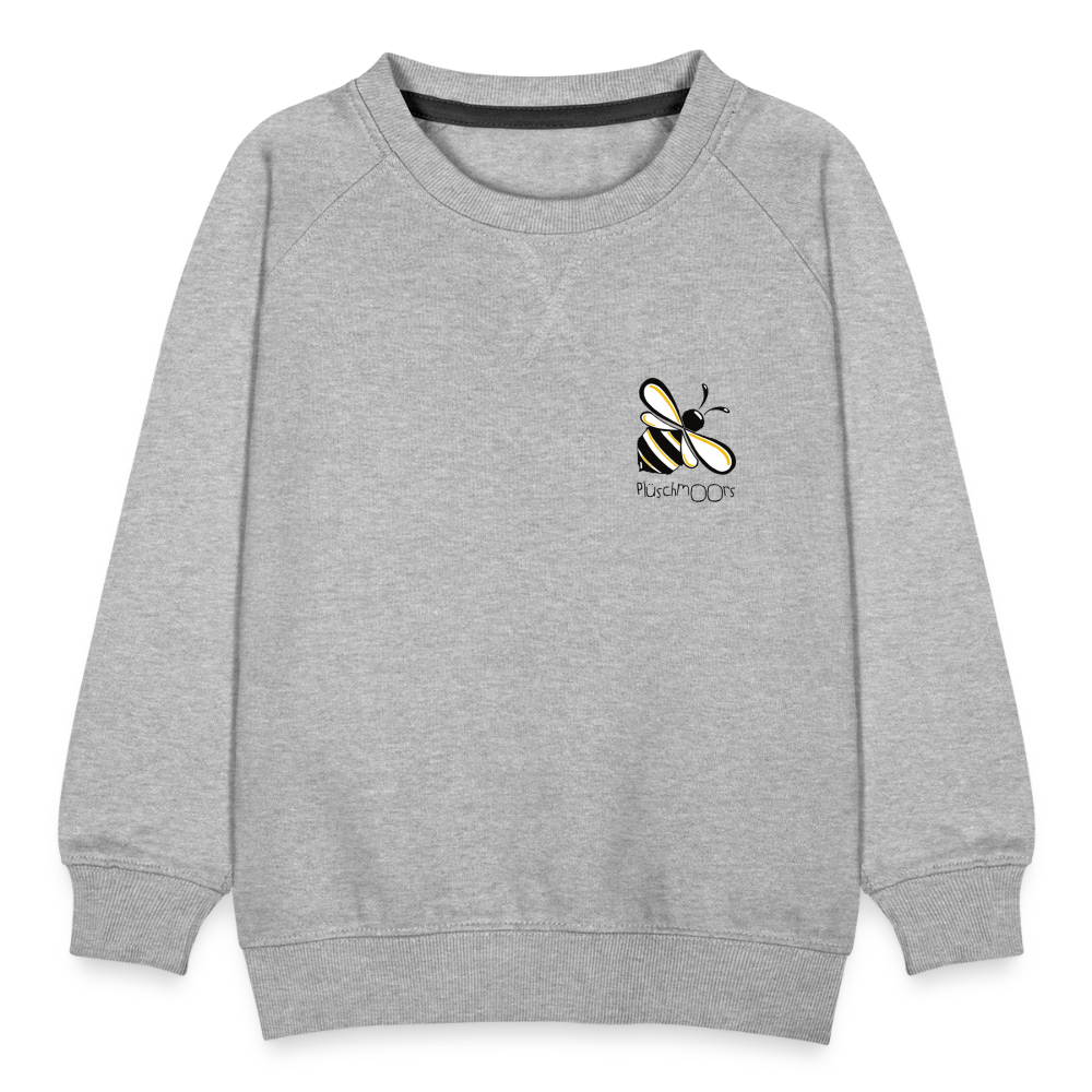 Kinder Premium Pullover - Plüschmoors - Grau meliert