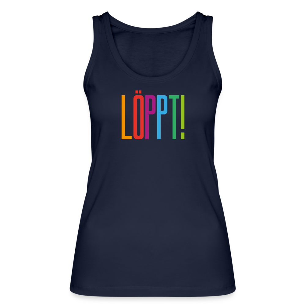Frauen Bio Tank Top - Löppt! - Navy