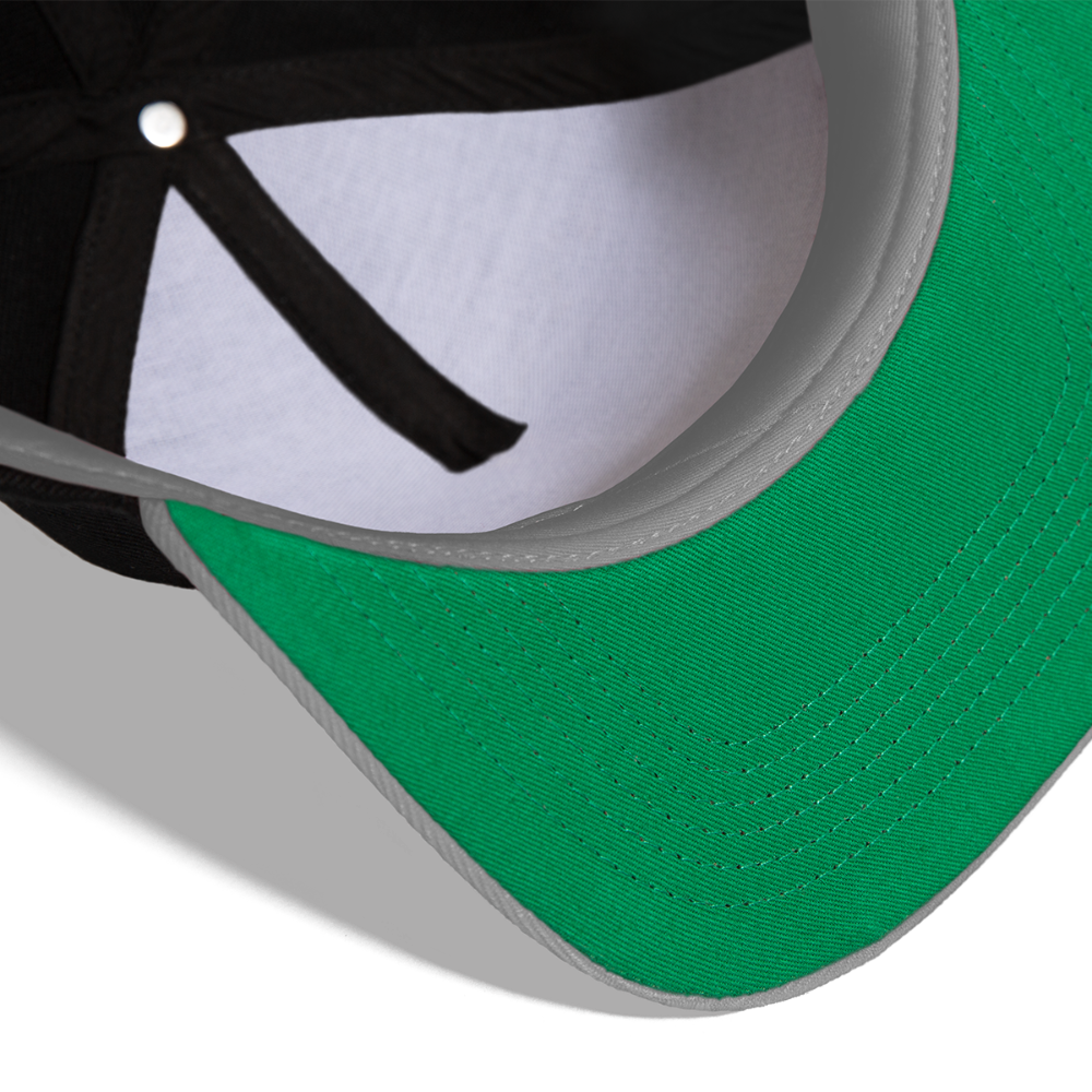Snapback Cap - Löppt! - Schwarz/Grau