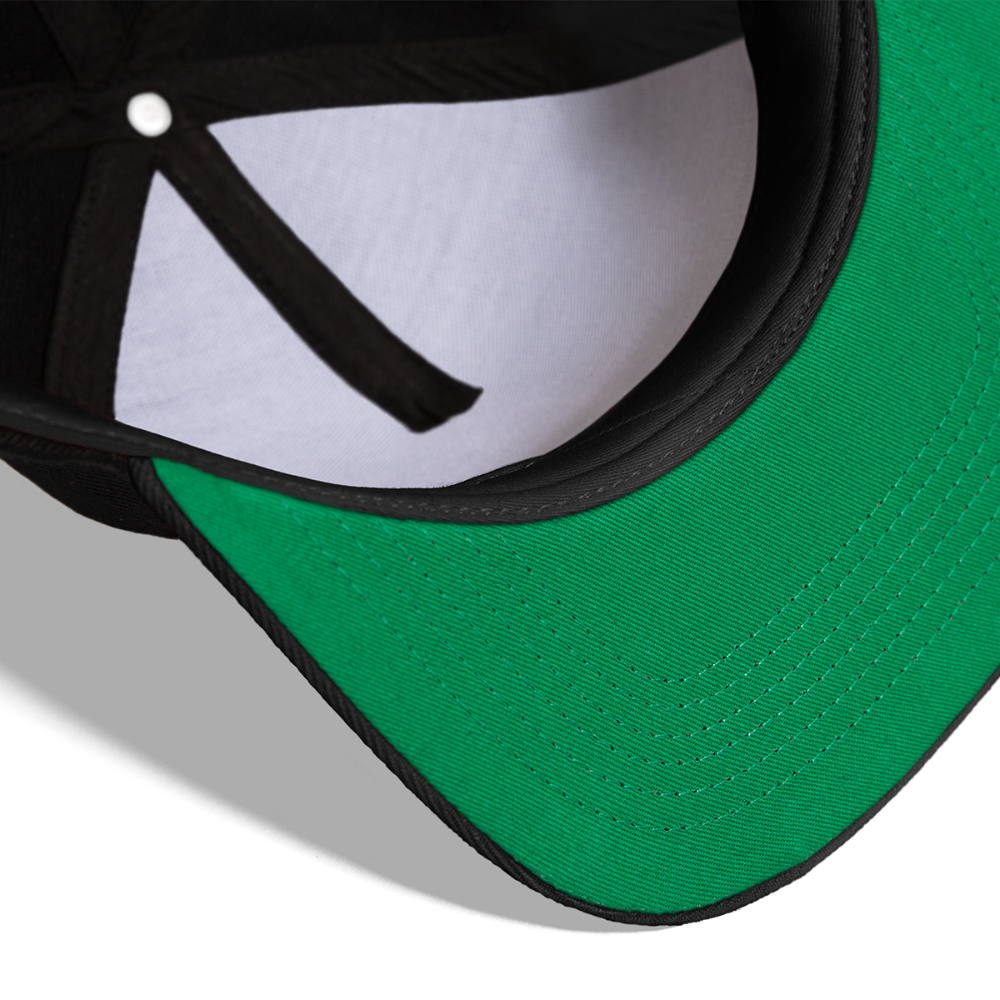 Snapback Cap - Löppt! - Schwarz/Königsblau