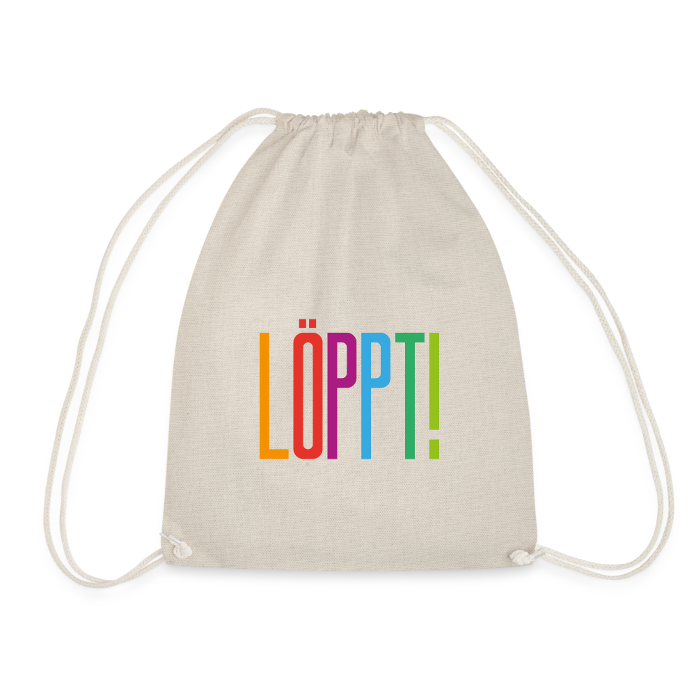 Turnbeutel - Löppt! - Natur