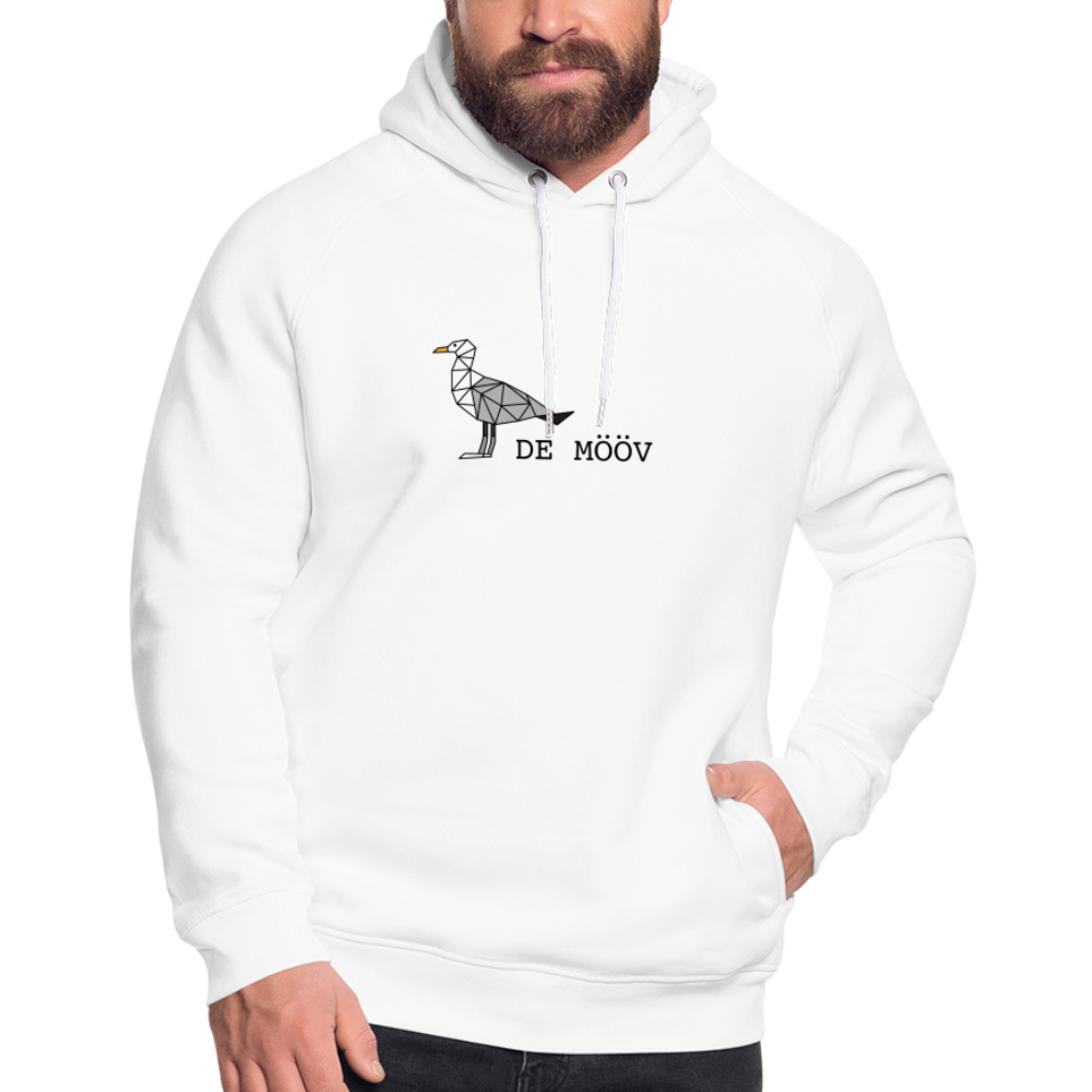 Unisex Bio-Hoodie - de Mööv - weiß