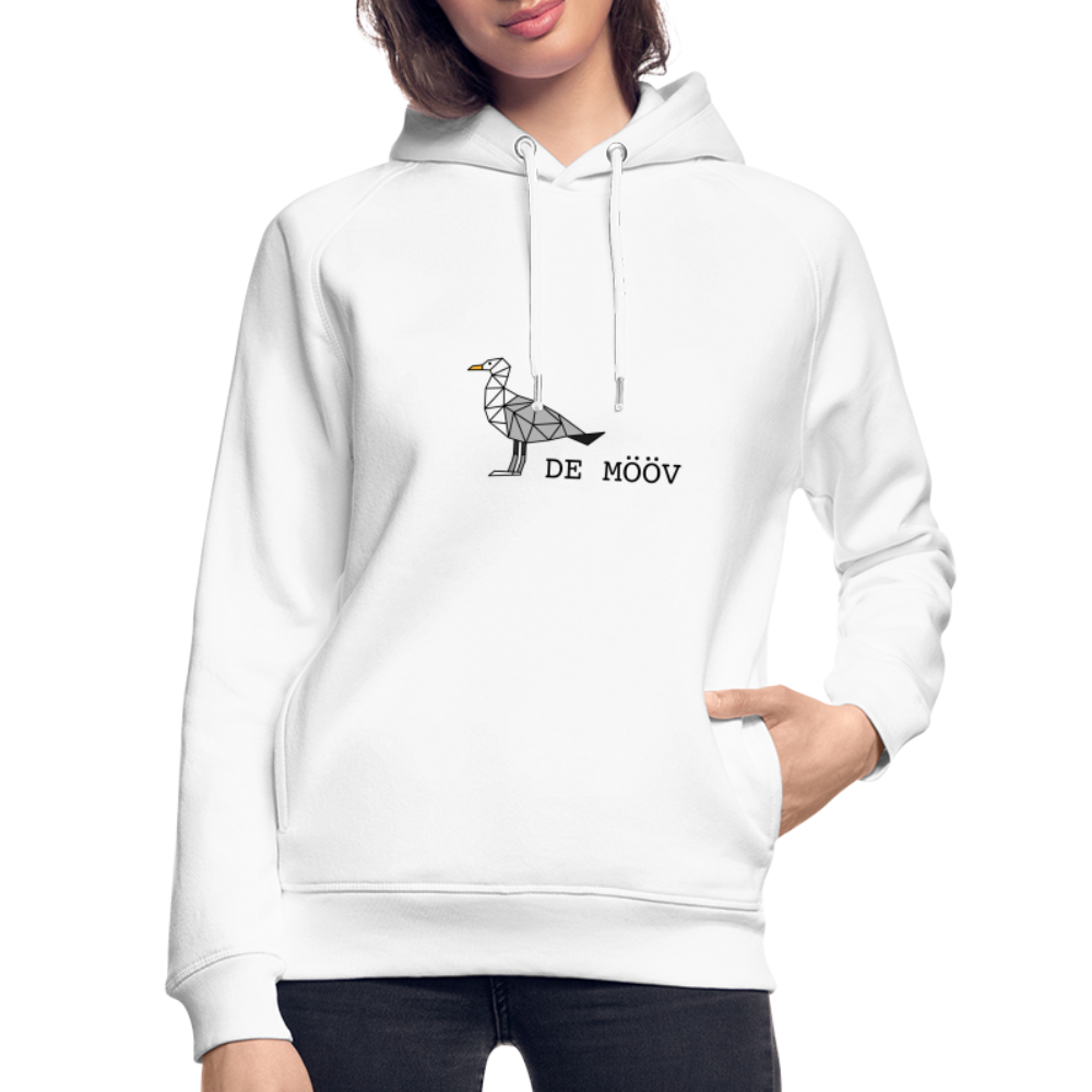 Unisex Bio-Hoodie - de Mööv - weiß