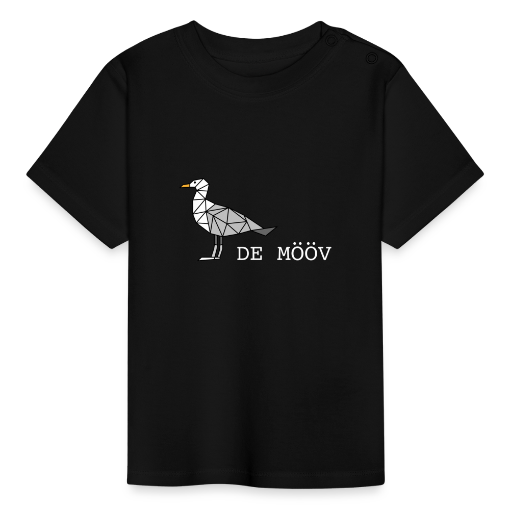 Baby T-Shirt - de Mööv - Schwarz