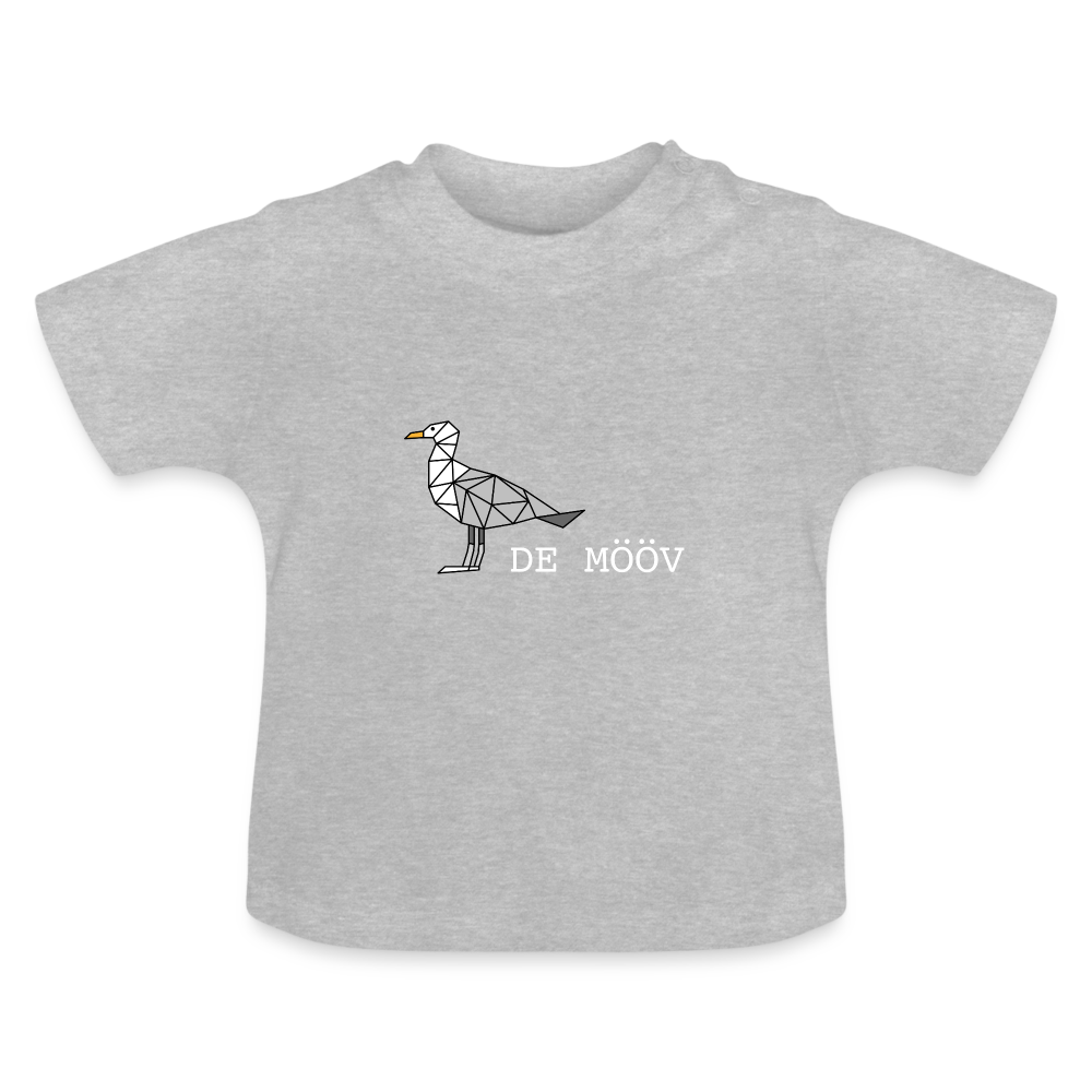 Baby T-Shirt - de Mööv - Grau meliert