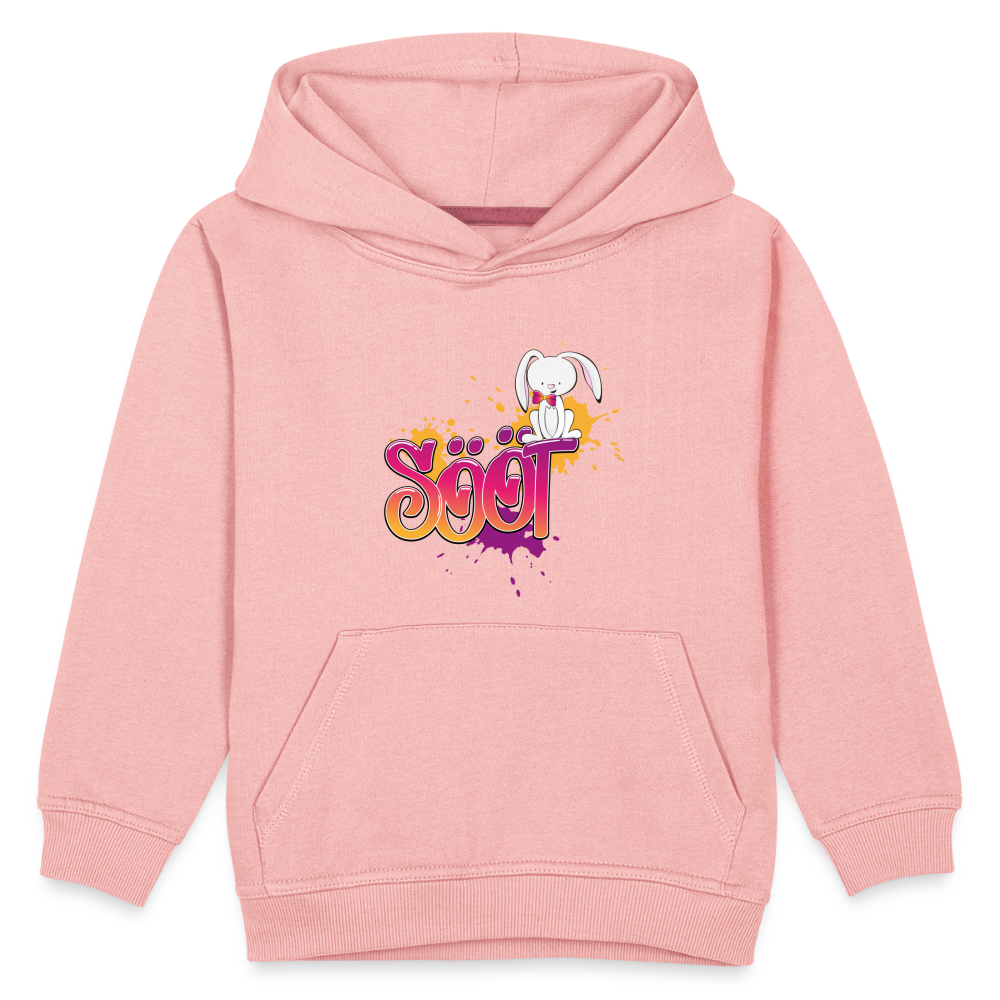 Kinder Premium Hoodie - sööt Haas - Kristallrosa