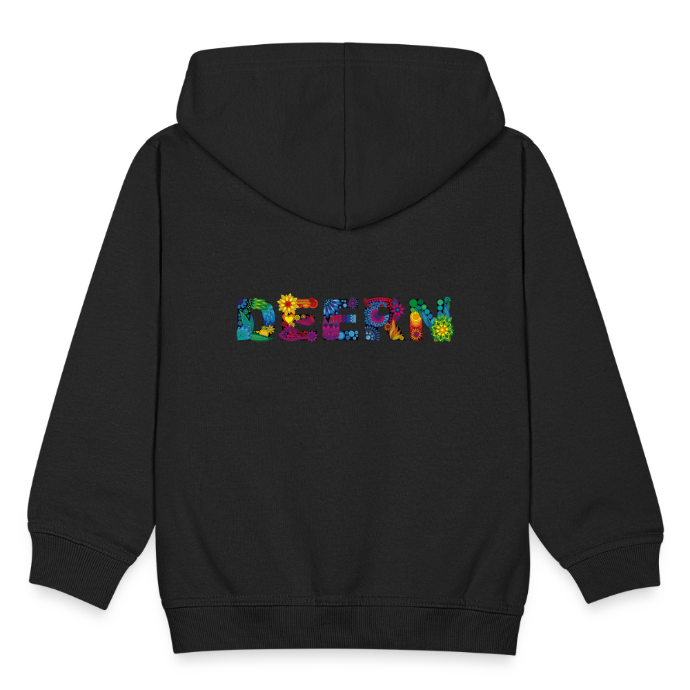 Kinder Premium Kapuzenjacke - Deern - Schwarz