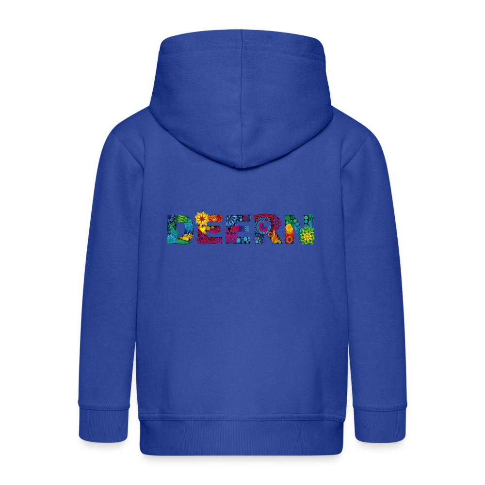 Kinder Premium Kapuzenjacke - Deern - Royalblau