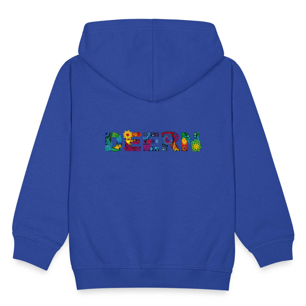 Kinder Premium Kapuzenjacke - Deern - Royalblau