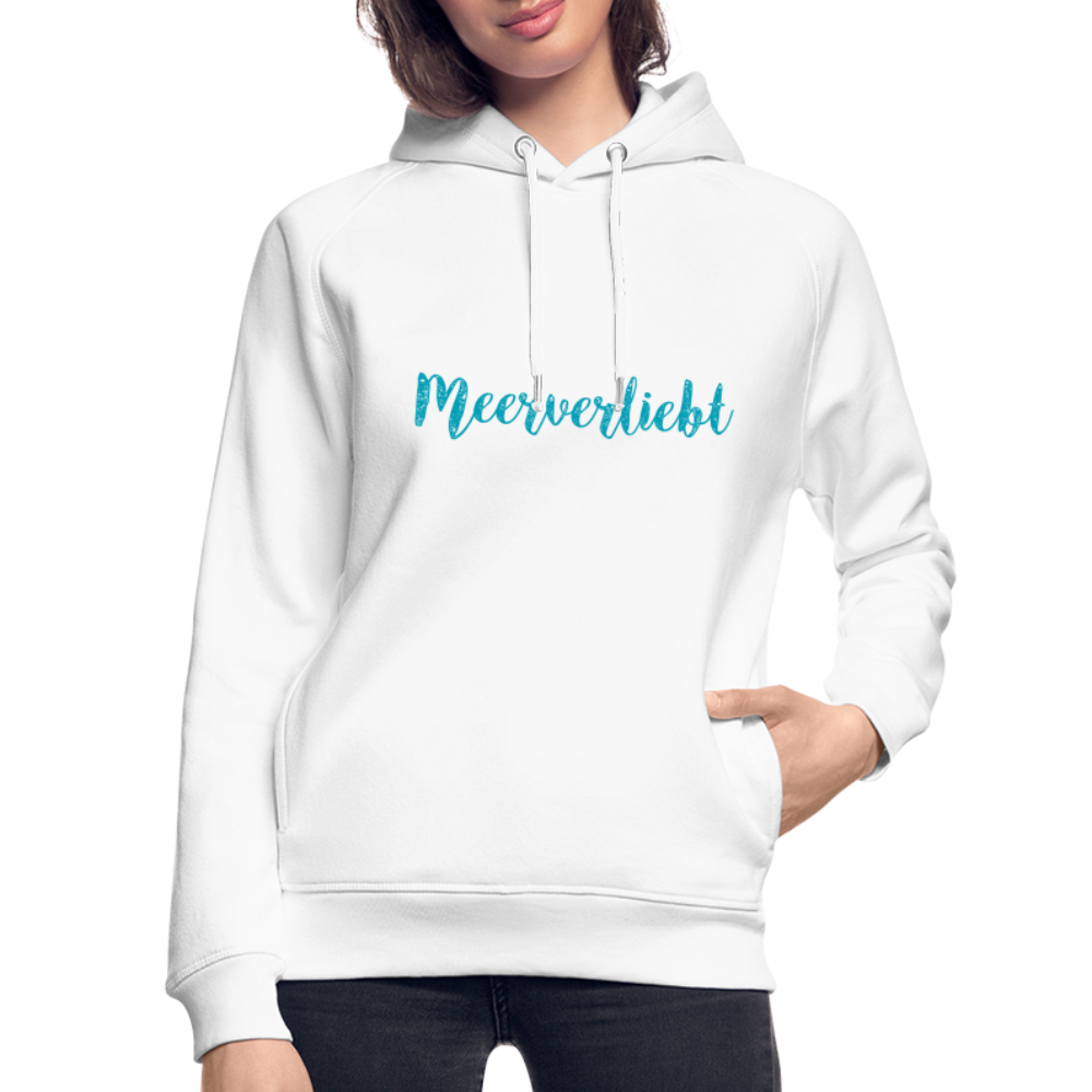 Unisex Bio-Hoodie - Meerverliebt - Weiß
