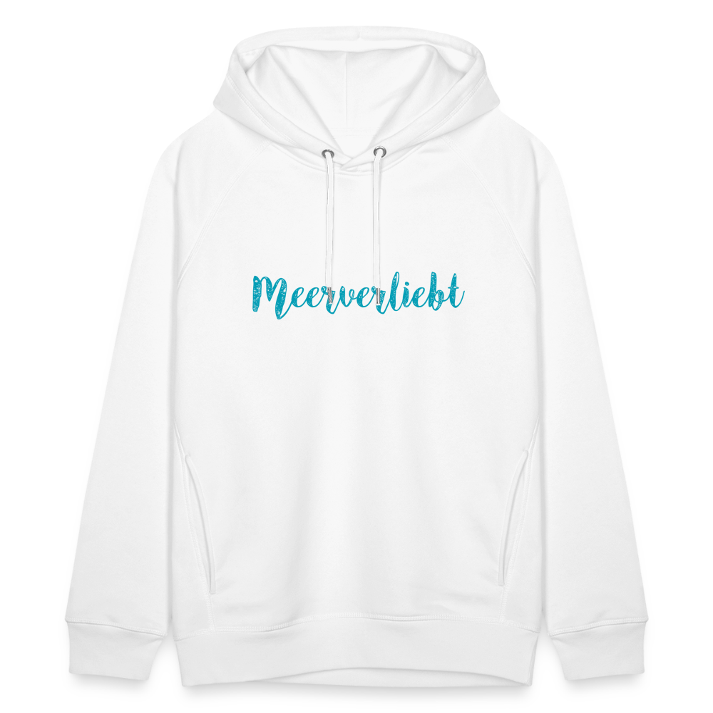Unisex Bio-Hoodie - Meerverliebt - Weiß
