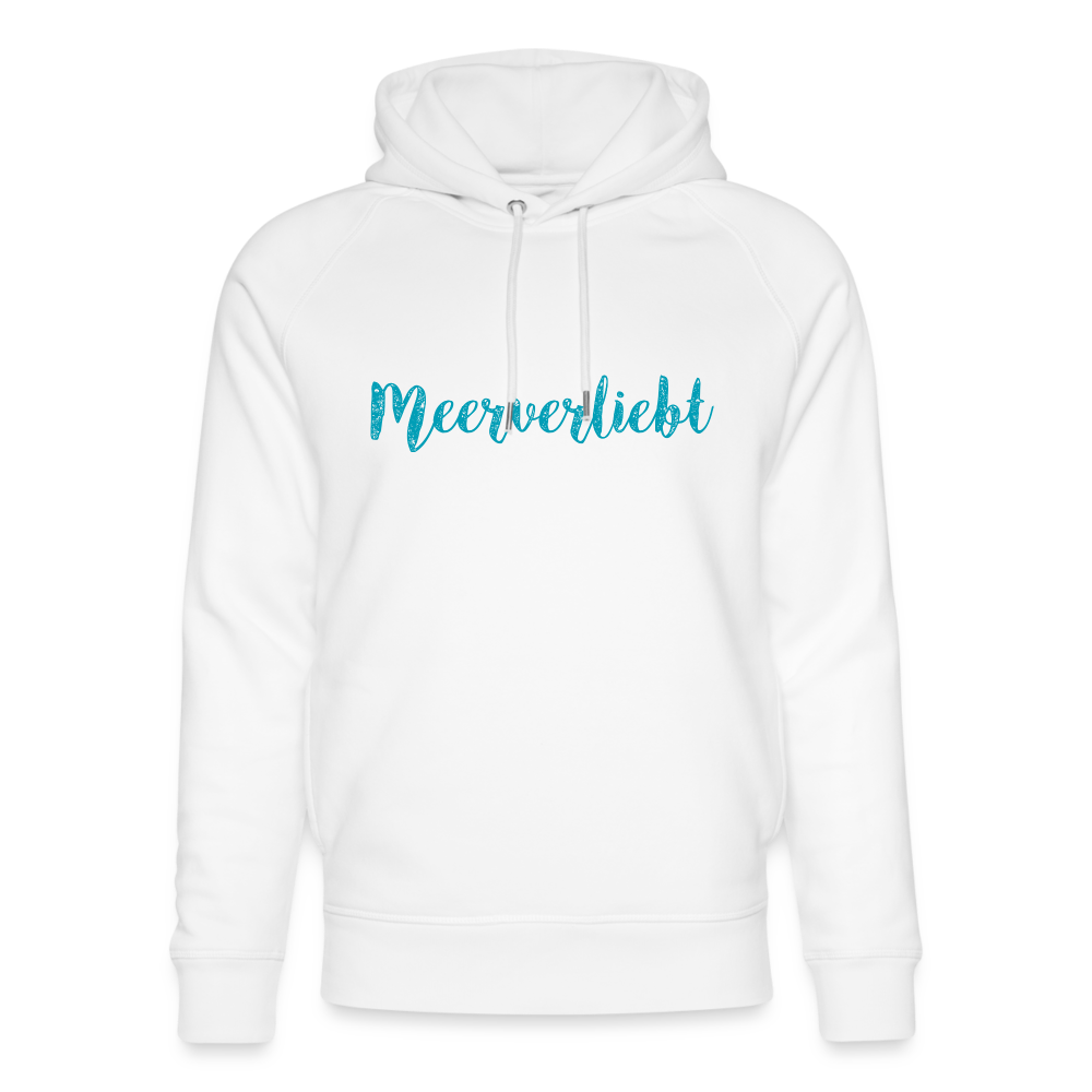 Unisex Bio-Hoodie - Meerverliebt - Weiß