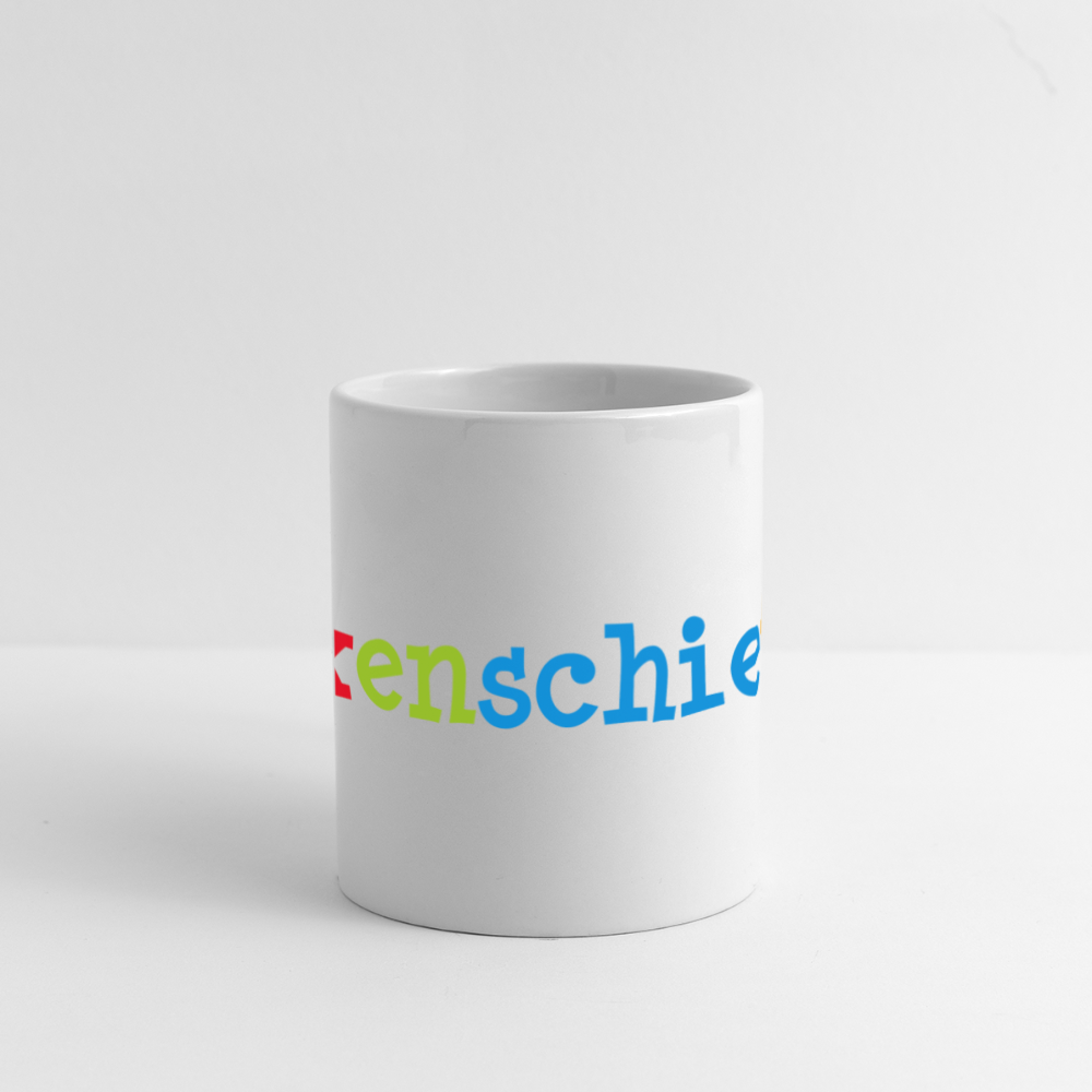 Panoramatasse - Büxenschieter - Weiß