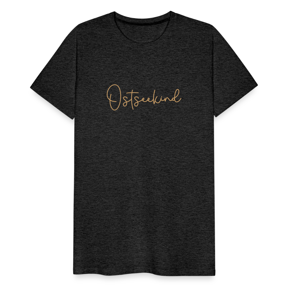 Männer Premium T-Shirt - Ostseekind - Anthrazit