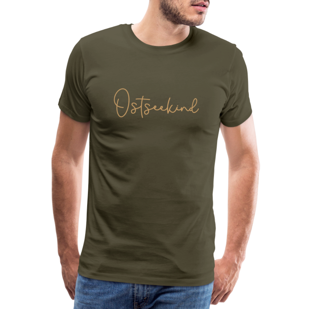 Männer Premium T-Shirt - Ostseekind - Khaki