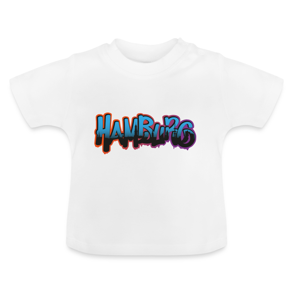 Baby T-Shirt - Hamburg - weiß
